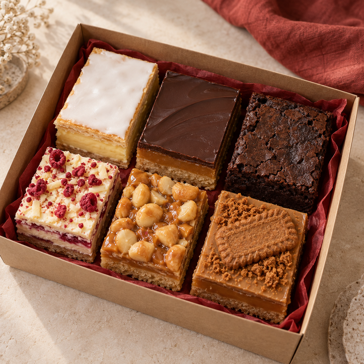Variety Slice Box, 6 Pieces